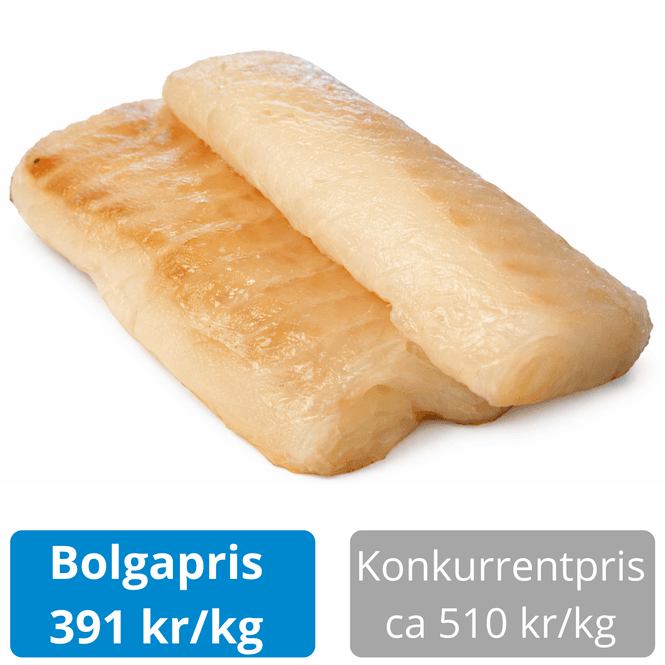 Hovedbilde Røkt torskeloins 2,5 kg – premium