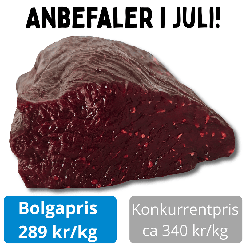 Lofothval 2 kg – mørt biffkjøtt